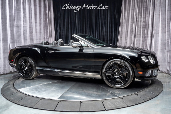Used 2012 Bentley Continental GTC Convertible MULLINER PACKAGE! Triple Black! for sale Sold at Chicago Motor Cars in West Chicago IL 60185 6