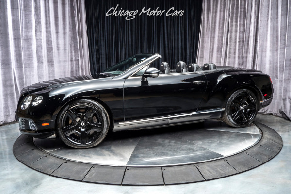 Used 2012 Bentley Continental GTC Convertible MULLINER PACKAGE! Triple Black! for sale Sold at Chicago Motor Cars in West Chicago IL 60185 1