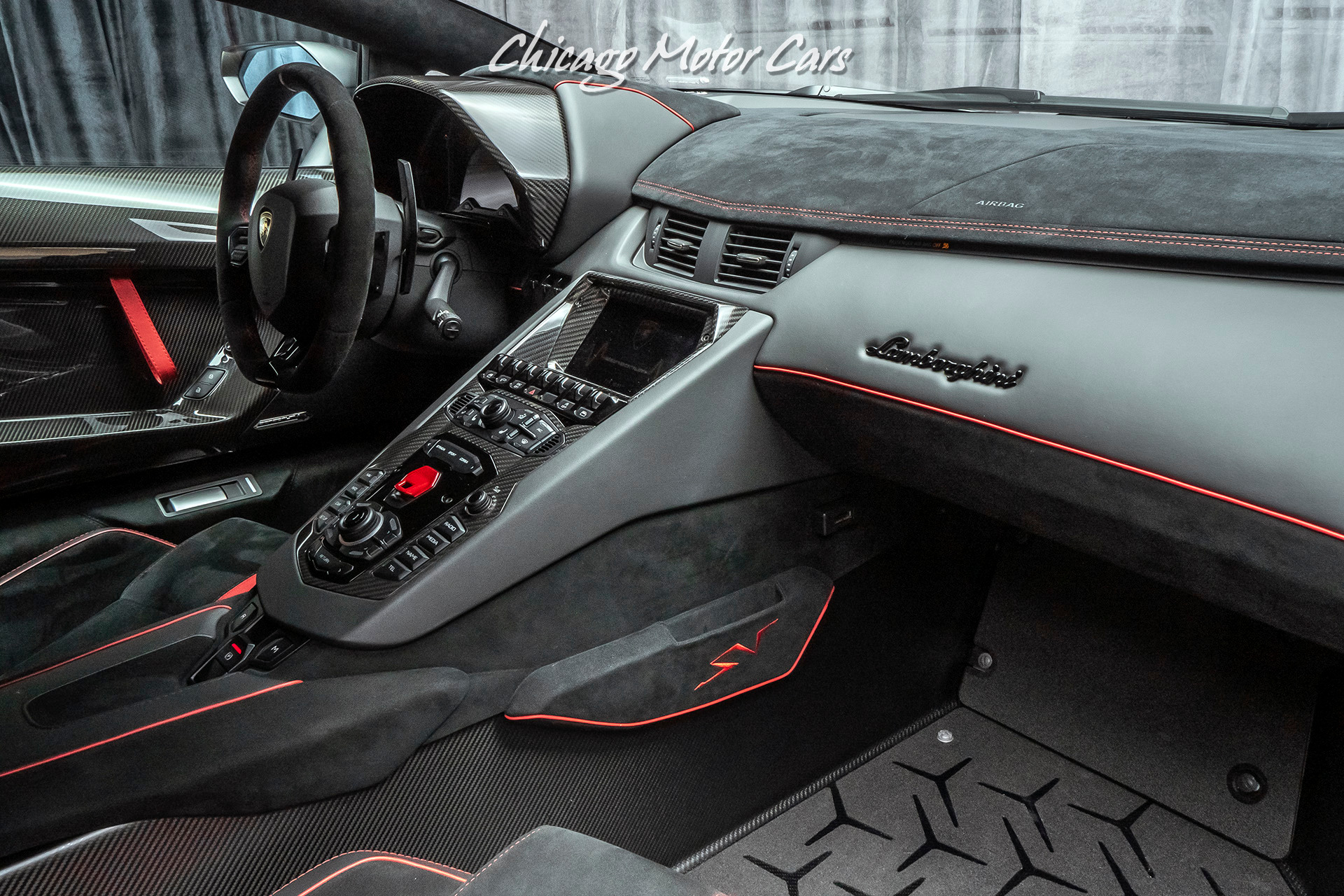 Used-2017-Lamborghini-Aventador-LP750-4-SV-Roadster-HRE-Wheels-GRIGIO-TELESTO-ONLY-1K-MILES