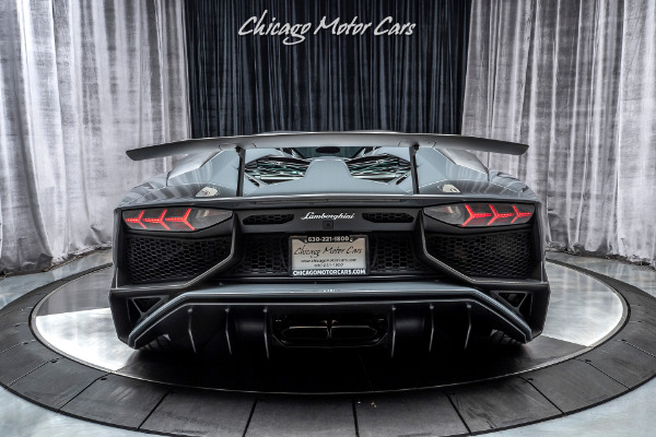 Used 2017 Lamborghini Aventador LP750-4 SV Roadster HRE Wheels! GRIGIO TELESTO! ONLY 1K MILES! for sale Sold at Chicago Motor Cars in West Chicago IL 60185 6