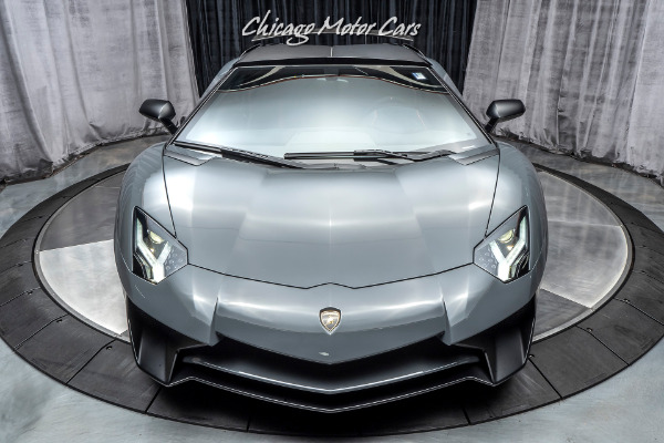 Used-2017-Lamborghini-Aventador-LP750-4-SV-Roadster-HRE-Wheels-GRIGIO-TELESTO-ONLY-1K-MILES