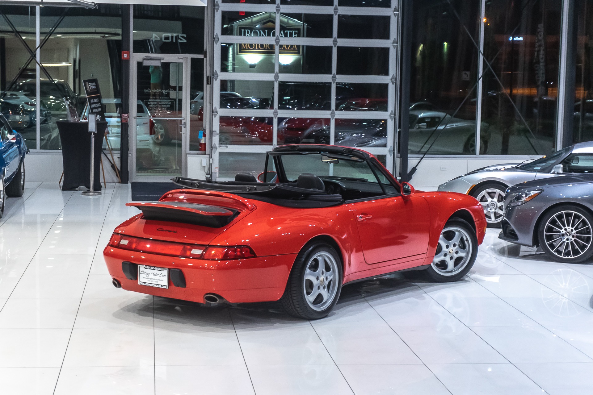 Used-1995-Porsche-911-Carrera-C2-Cabriolet-GUARDS-RED-6-SPEED-MANUAL