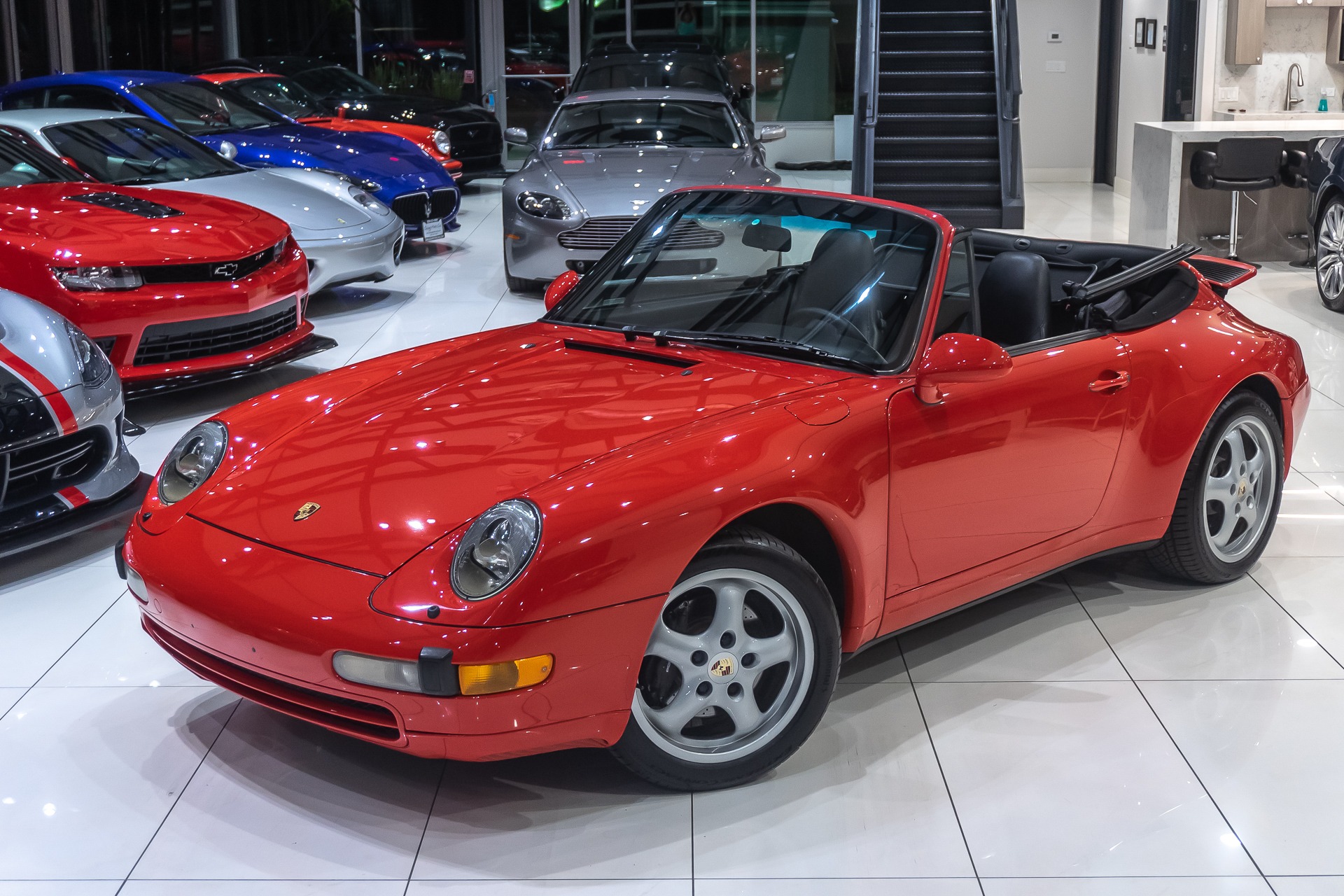 Used-1995-Porsche-911-Carrera-C2-Cabriolet-GUARDS-RED-6-SPEED-MANUAL