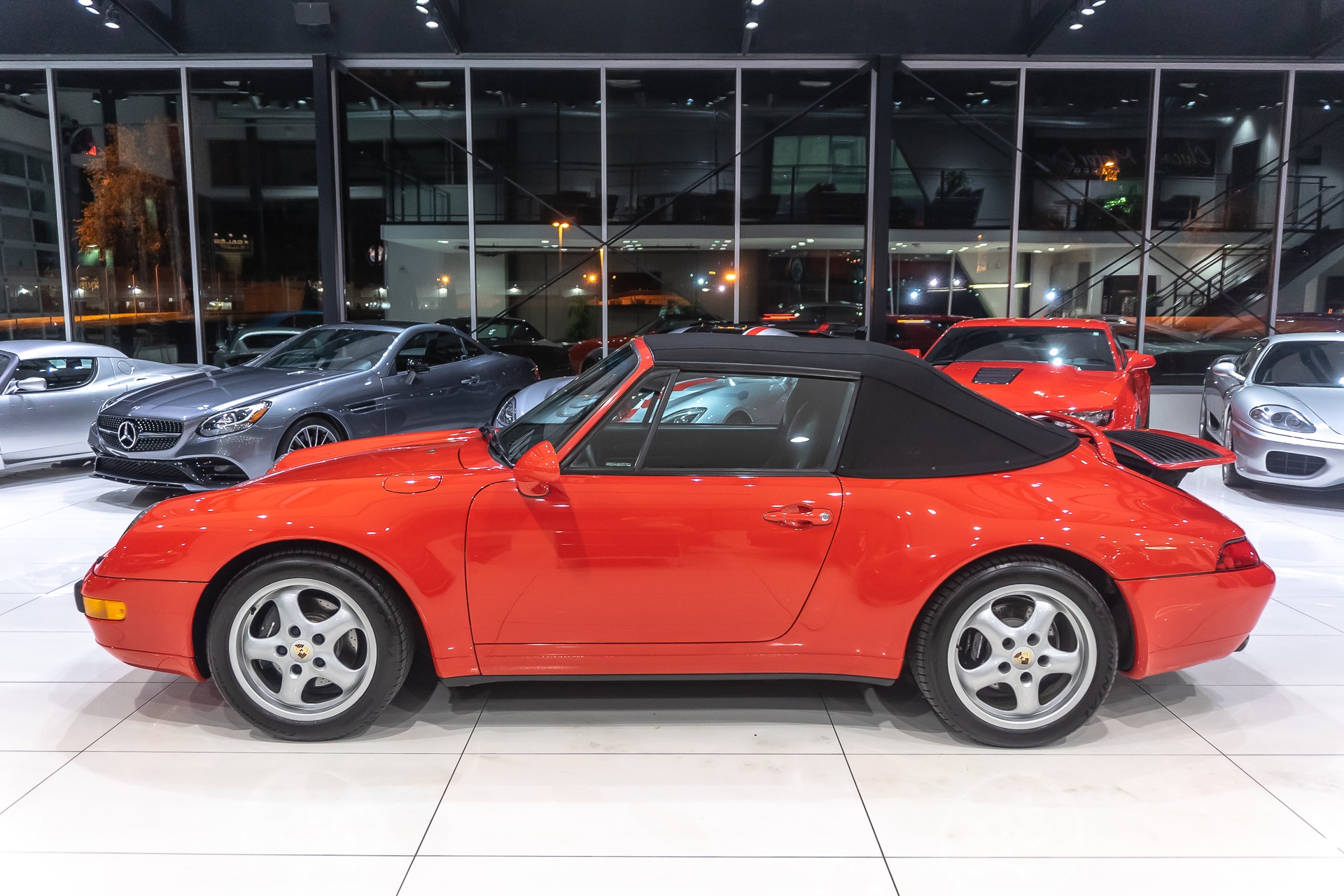 Used-1995-Porsche-911-Carrera-C2-Cabriolet-GUARDS-RED-6-SPEED-MANUAL