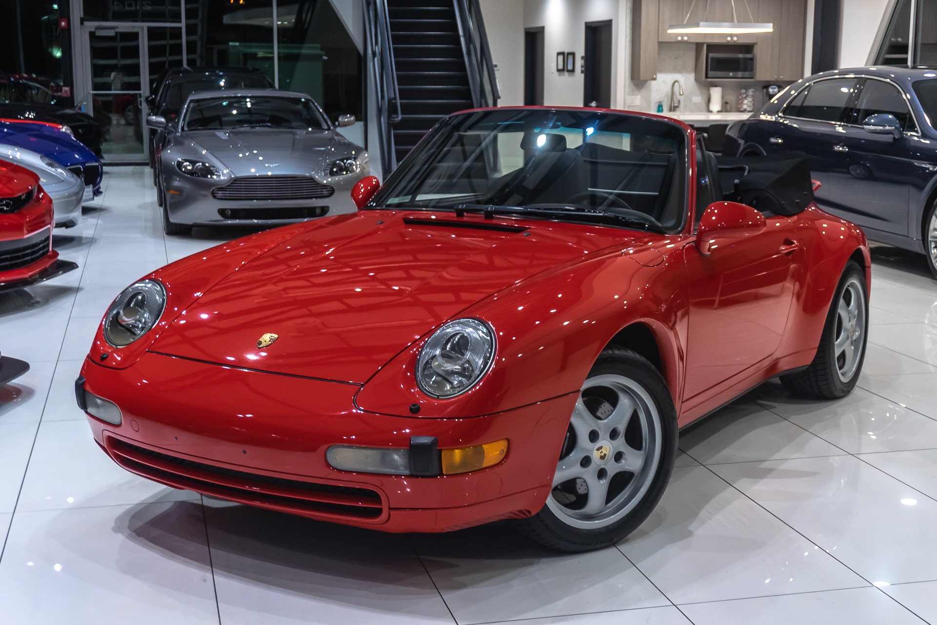 Used-1995-Porsche-911-Carrera-C2-Cabriolet-GUARDS-RED-6-SPEED-MANUAL