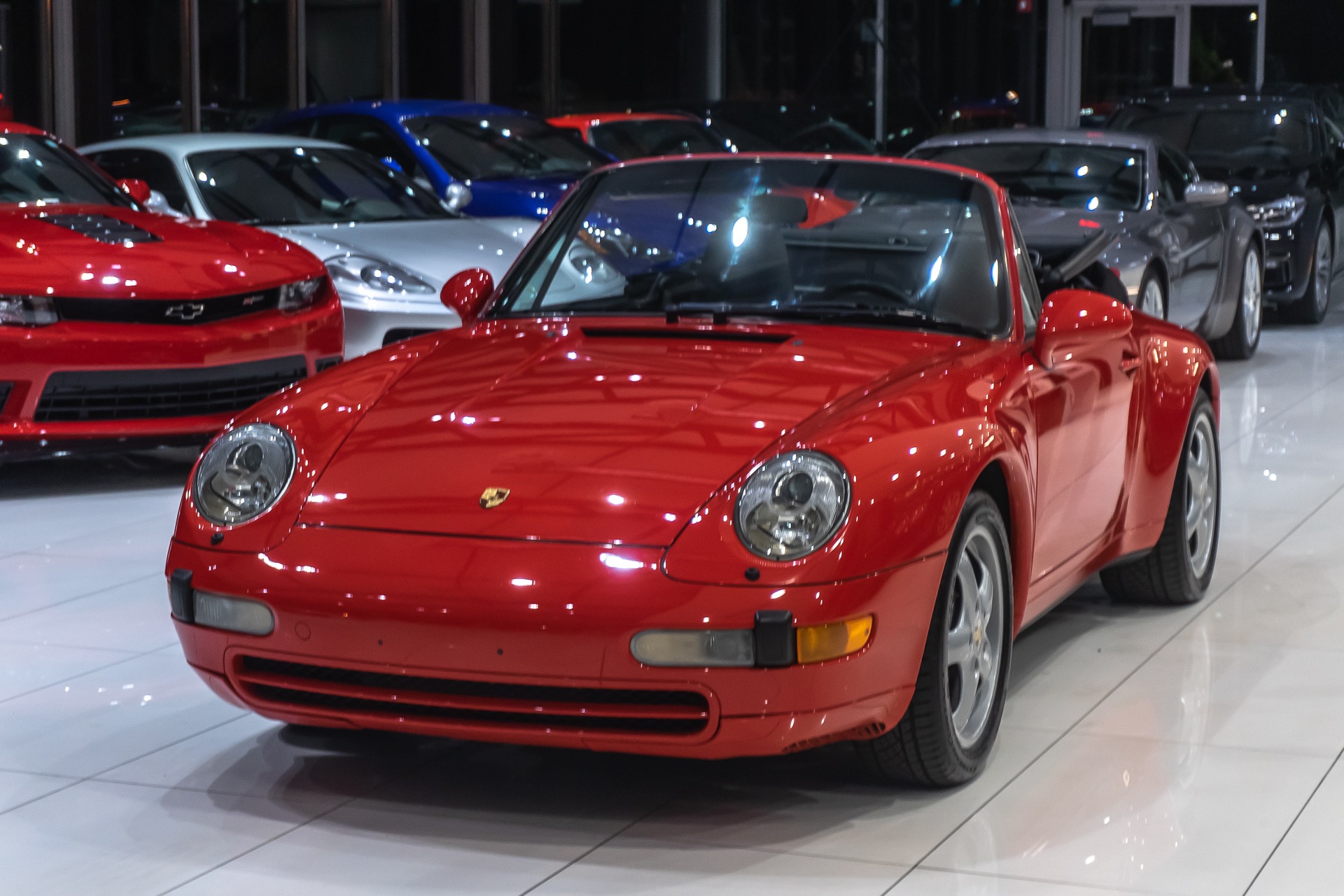 Used-1995-Porsche-911-Carrera-C2-Cabriolet-GUARDS-RED-6-SPEED-MANUAL