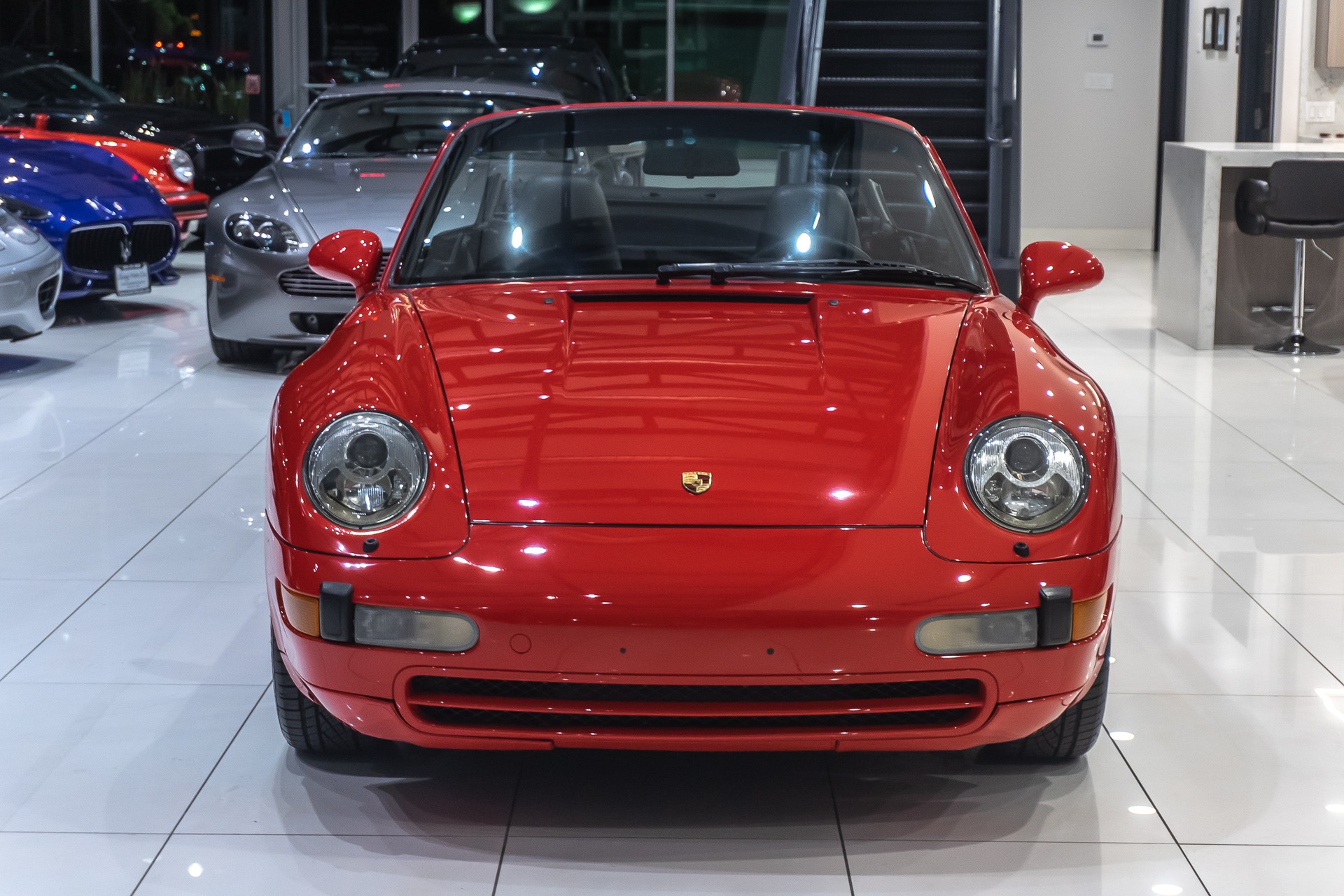 Used-1995-Porsche-911-Carrera-C2-Cabriolet-GUARDS-RED-6-SPEED-MANUAL