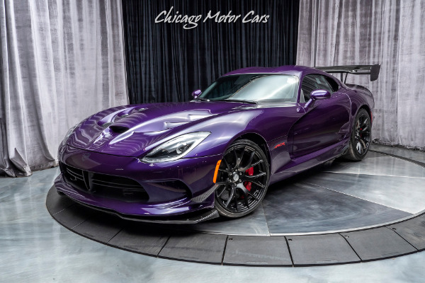Used 2016 Dodge Viper GTC ACR Coupe STRYKER PURPLE! ACR PACKAGE! for sale Sold at Chicago Motor Cars in West Chicago IL 60185 2