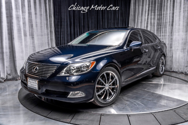 Used 2007 Lexus LS460 Sedan MARK LEVINSON PACKAGE! AFTERMARKET WHEELS! for sale Sold at Chicago Motor Cars in West Chicago IL 60185 2