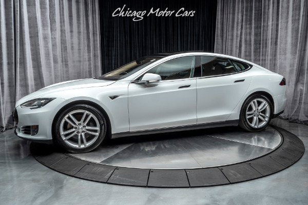 Used 2015 Tesla Model S 70D Sedan SUBZERO WEATHER PACKAGE! for sale Sold at Chicago Motor Cars in West Chicago IL 60185 1