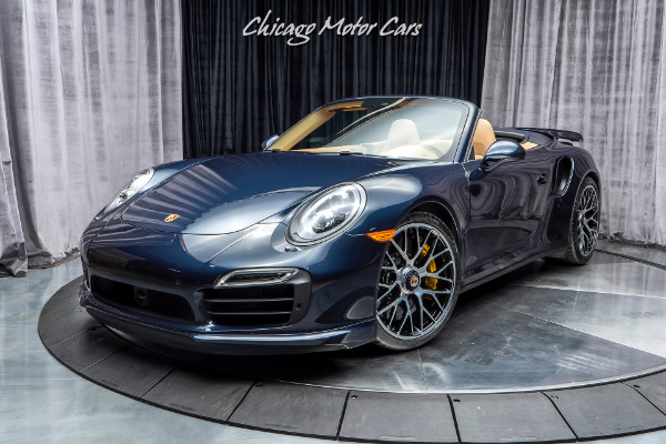 Used 2014 Porsche 911 Turbo S Convertible MSRP $215,470 + SAM AHDOOT STAGE 4 WITH METH INJECTION! for sale Sold at Chicago Motor Cars in West Chicago IL 60185 2