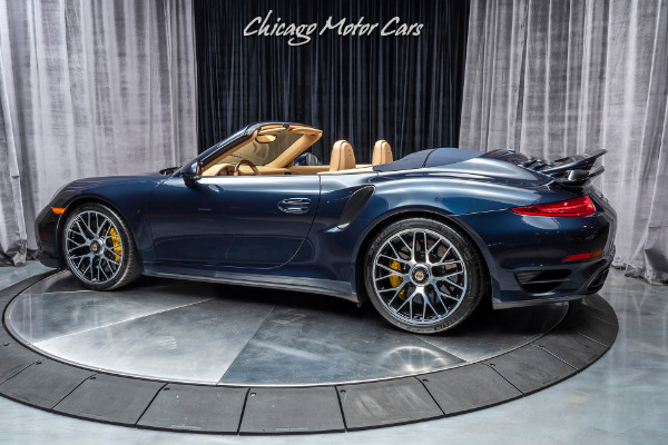 Used 2014 Porsche 911 Turbo S Convertible MSRP $215,470 + SAM AHDOOT STAGE 4 WITH METH INJECTION! for sale Sold at Chicago Motor Cars in West Chicago IL 60185 3