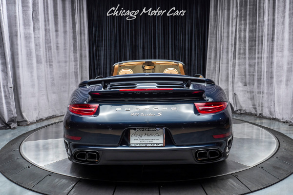 Used 2014 Porsche 911 Turbo S Convertible MSRP $215,470 + SAM AHDOOT STAGE 4 WITH METH INJECTION! for sale Sold at Chicago Motor Cars in West Chicago IL 60185 4
