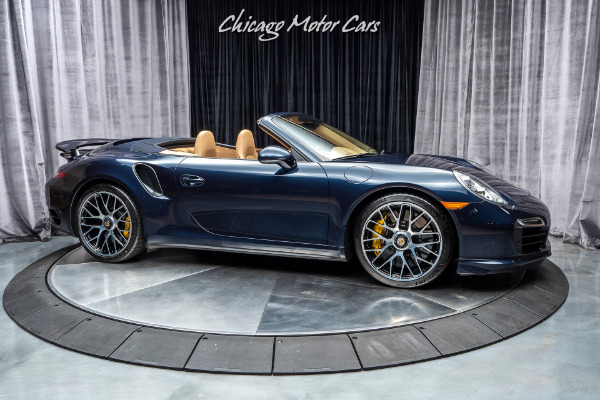 Used 2014 Porsche 911 Turbo S Convertible MSRP $215,470 + SAM AHDOOT STAGE 4 WITH METH INJECTION! for sale Sold at Chicago Motor Cars in West Chicago IL 60185 6