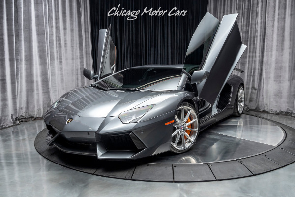Used 2013 Lamborghini Aventador LP700-4 Coupe MSRP $434,915+$50k in Upgrades Carbon Fiber! Serviced! for sale Sold at Chicago Motor Cars in West Chicago IL 60185 3