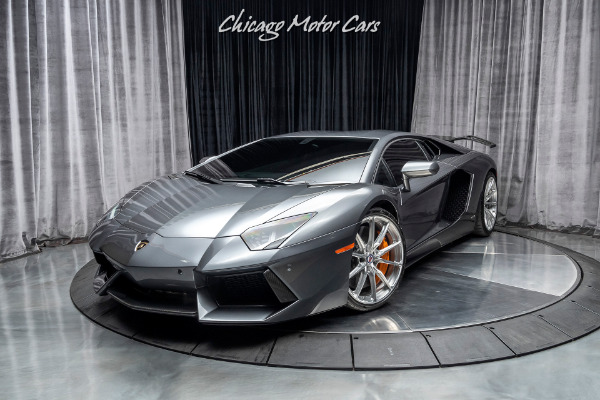 Used 2013 Lamborghini Aventador LP700-4 Coupe MSRP $434,915+$50k in Upgrades Carbon Fiber! Serviced! for sale Sold at Chicago Motor Cars in West Chicago IL 60185 4