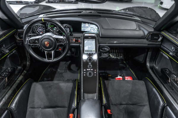 Used-2015-Porsche-918-Spyder-Weissach-PTS-Grey-Black-RARE-1-of-1