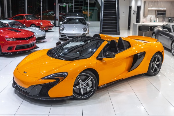 Used 2015 McLaren 650S Spider Convertible ELITE PAINT! LOADED WITH CARBON! for sale Sold at Chicago Motor Cars in West Chicago IL 60185 6
