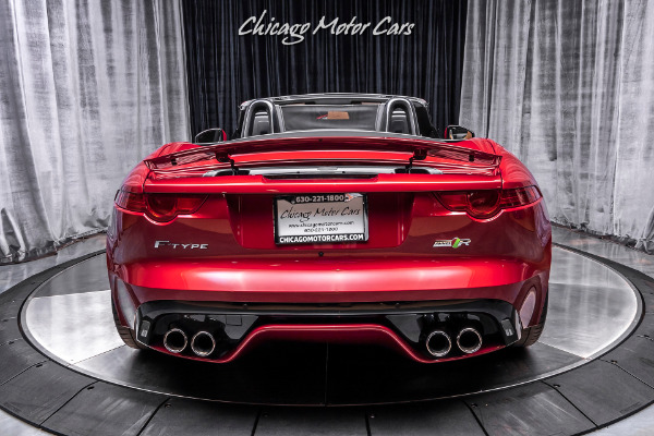 Used 2016 Jaguar F-TYPE R AWD Convertible V8 550HP MSRP $109,963+ for sale Sold at Chicago Motor Cars in West Chicago IL 60185 4