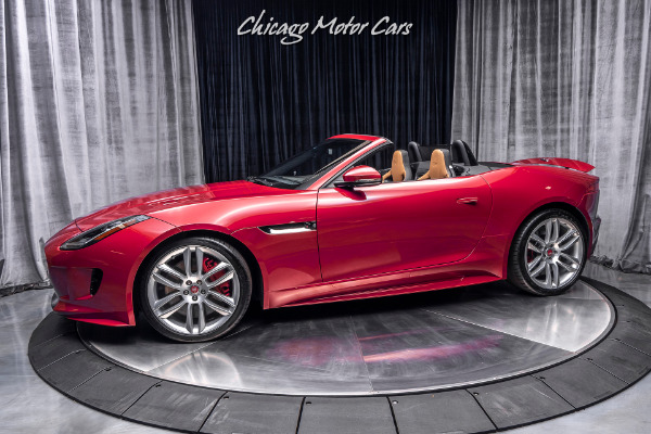 Used 2016 Jaguar F-TYPE R AWD Convertible V8 550HP MSRP $109,963+ for sale Sold at Chicago Motor Cars in West Chicago IL 60185 1