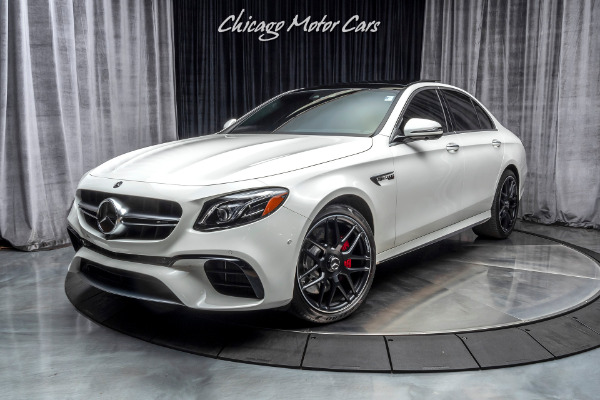 Used 2019 Mercedes-Benz E63 S AMG Sedan LOADED! CARBON FIBER + PERFORMANCE EXHAUST! for sale Sold at Chicago Motor Cars in West Chicago IL 60185 2