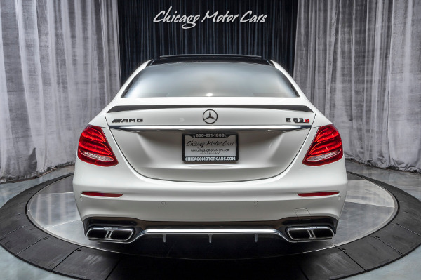 Used 2019 Mercedes-Benz E63 S AMG Sedan LOADED! CARBON FIBER + PERFORMANCE EXHAUST! for sale Sold at Chicago Motor Cars in West Chicago IL 60185 4