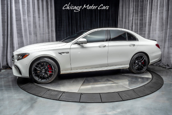 Used 2019 Mercedes-Benz E63 S AMG Sedan LOADED! CARBON FIBER + PERFORMANCE EXHAUST! for sale Sold at Chicago Motor Cars in West Chicago IL 60185 1