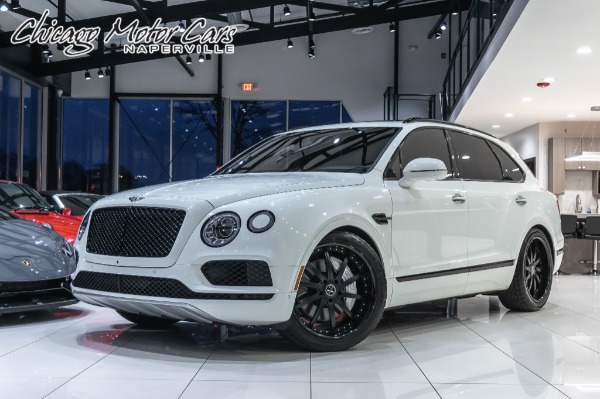 Used 2017 Bentley Bentayga W12 SUV MSRP $243k+ LOADED Serviced! Upgraded $13k+ Wheels! for sale Sold at Chicago Motor Cars in West Chicago IL 60185 1