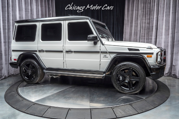 Used 2017 Mercedes-Benz G63 AMG SUV EXCLUSIVE DIAMOND STITCHED INTERIOR! for sale Sold at Chicago Motor Cars in West Chicago IL 60185 6