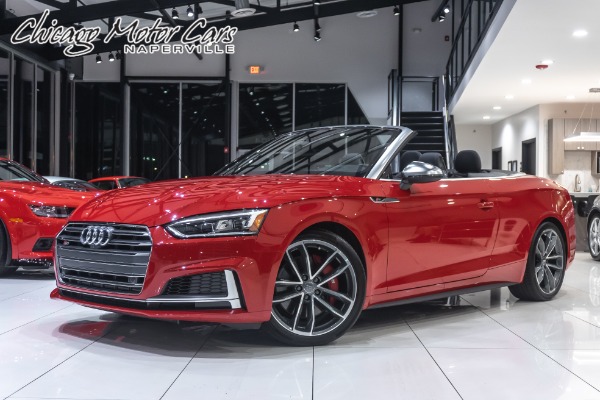 Used 2018 Audi S5 3.0T quattro Prestige Cabriolet Convertible MSRP $72K+ ONLY 6k MILES! for sale Sold at Chicago Motor Cars in West Chicago IL 60185 1