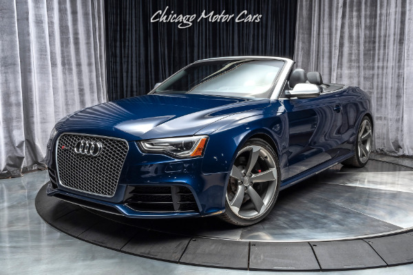 Used 2013 Audi RS5 Cabriolet quattro S tronic Convertible MSRP $85k+Sport Exhaust! 450HP! for sale Sold at Chicago Motor Cars in West Chicago IL 60185 2