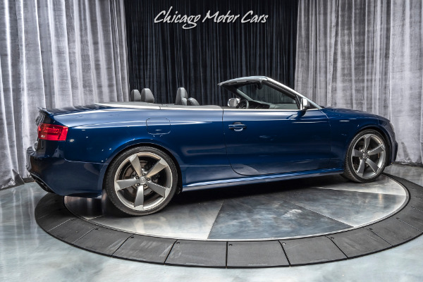 Used 2013 Audi RS5 Cabriolet quattro S tronic Convertible MSRP $85k+Sport Exhaust! 450HP! for sale Sold at Chicago Motor Cars in West Chicago IL 60185 5