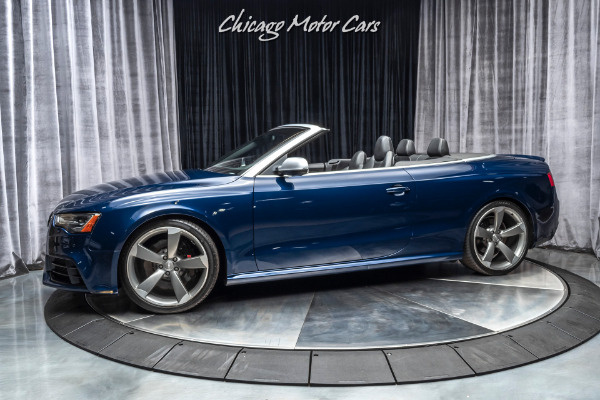 Used 2013 Audi RS5 Cabriolet quattro S tronic Convertible MSRP $85k+Sport Exhaust! 450HP! for sale Sold at Chicago Motor Cars in West Chicago IL 60185 1