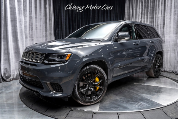 Used 2018 Jeep Grand Cherokee Trackhawk  *707HP HELLCAT ENGINE!* REAR DVD ENTERTAINMENT! for sale Sold at Chicago Motor Cars in West Chicago IL 60185 2