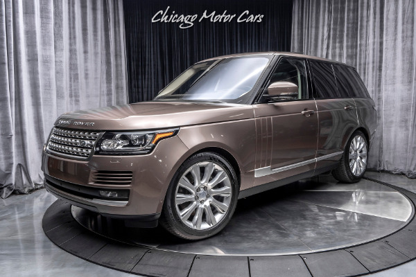 Used 2016 Land Rover Range Rover Supercharged ONE OWNER! for sale Sold at Chicago Motor Cars in West Chicago IL 60185 2