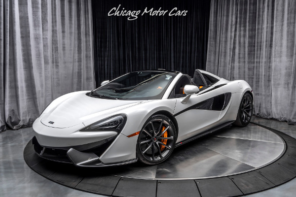 Used 2018 McLaren 570S Spider MSRP $239,280+ LOADED! for sale Sold at Chicago Motor Cars in West Chicago IL 60185 4