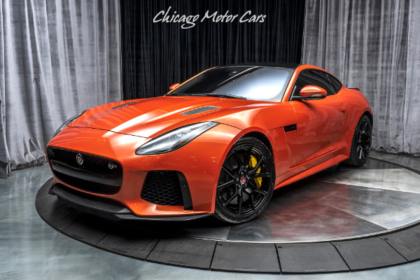 Used 2017 Jaguar F-TYPE SVR Coupe MSRP $141K+ CARBON CERAMIC BRAKES! for sale Sold at Chicago Motor Cars in West Chicago IL 60185 2