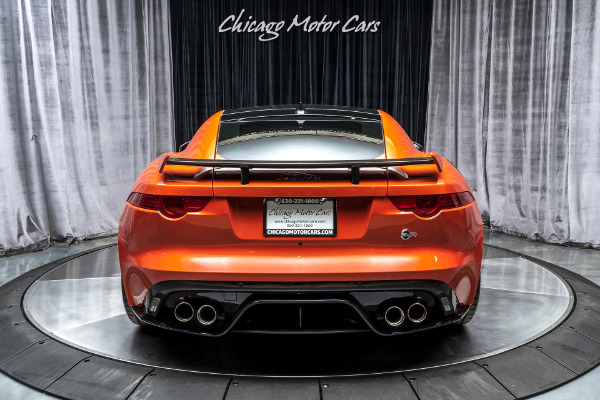 Used 2017 Jaguar F-TYPE SVR Coupe MSRP $141K+ CARBON CERAMIC BRAKES! for sale Sold at Chicago Motor Cars in West Chicago IL 60185 4