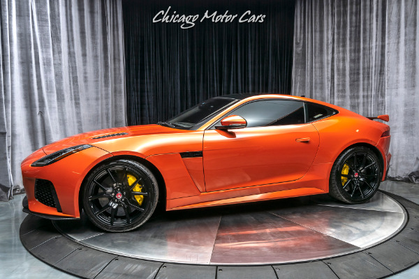 Used 2017 Jaguar F-TYPE SVR Coupe MSRP $141K+ CARBON CERAMIC BRAKES! for sale Sold at Chicago Motor Cars in West Chicago IL 60185 1