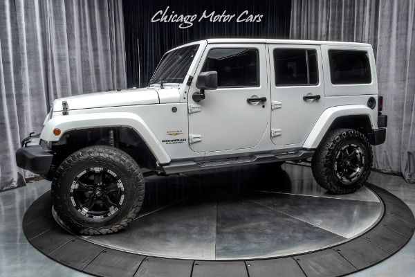 Used 2014 Jeep Wrangler Unlimited Sahara for sale Sold at Chicago Motor Cars in West Chicago IL 60185 1