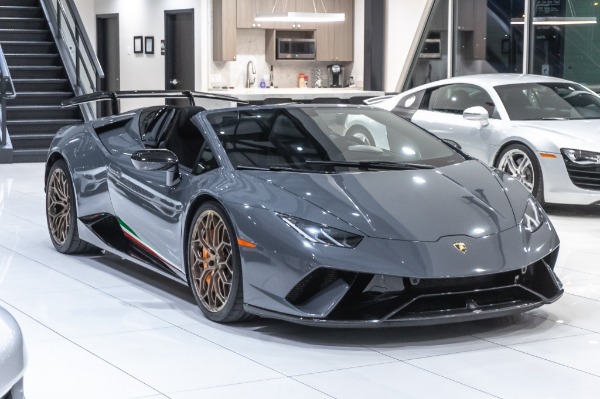 Used-2018-Lamborghini-Huracan-LP640-4-Performante-Spyder-MSRP-361K-Grigio-Telesto