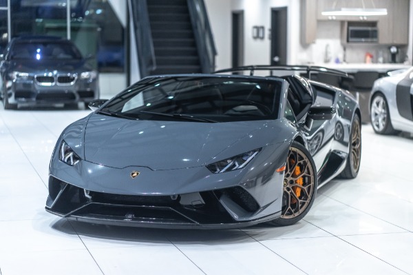 Used-2018-Lamborghini-Huracan-LP640-4-Performante-Spyder-MSRP-361K-Grigio-Telesto