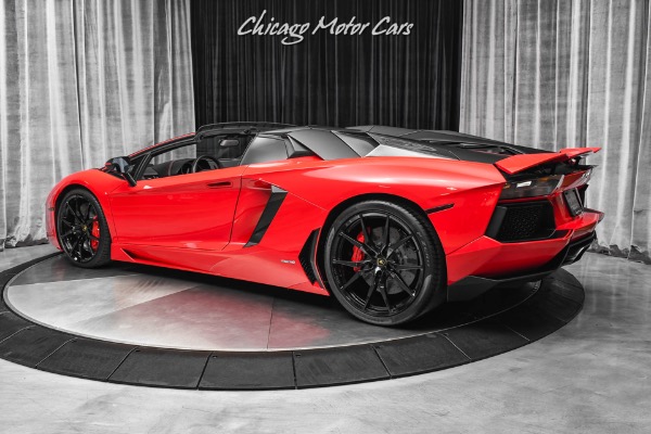 Used 2016 Lamborghini Aventador LP700-4 Pirelli Edition Roadster 1/15 Ever Made Convertible ULTRA RARE! for sale Sold at Chicago Motor Cars in West Chicago IL 60185 3