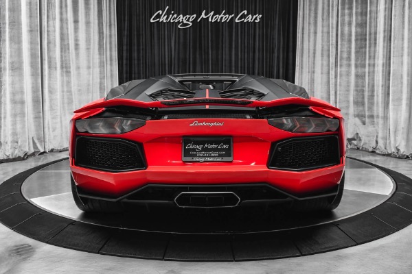 Used 2016 Lamborghini Aventador LP700-4 Pirelli Edition Roadster 1/15 Ever Made Convertible ULTRA RARE! for sale Sold at Chicago Motor Cars in West Chicago IL 60185 4