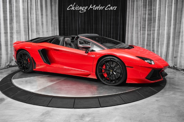 Used 2016 Lamborghini Aventador LP700-4 Pirelli Edition Roadster 1/15 Ever Made Convertible ULTRA RARE! for sale Sold at Chicago Motor Cars in West Chicago IL 60185 6