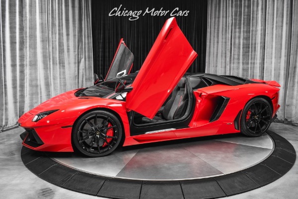 Used 2016 Lamborghini Aventador LP700-4 Pirelli Edition Roadster 1/15 Ever Made Convertible ULTRA RARE! for sale Sold at Chicago Motor Cars in West Chicago IL 60185 1