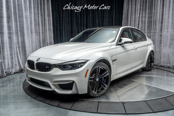 Used 2018 BMW M3 Sedan MSRP $70K+ 6-SPEED Manuals! Upgrades! for sale Sold at Chicago Motor Cars in West Chicago IL 60185 2