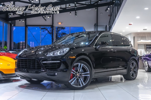 Used 2014 Porsche Cayenne Turbo SUV for sale Sold at Chicago Motor Cars in West Chicago IL 60185 1