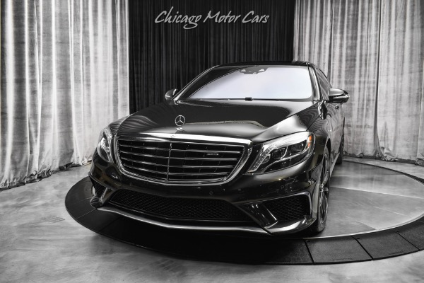 Used 2015 Mercedes-Benz S63 AMG 4 Matic Sedan MSRP $157,675+ for sale Sold at Chicago Motor Cars in West Chicago IL 60185 2