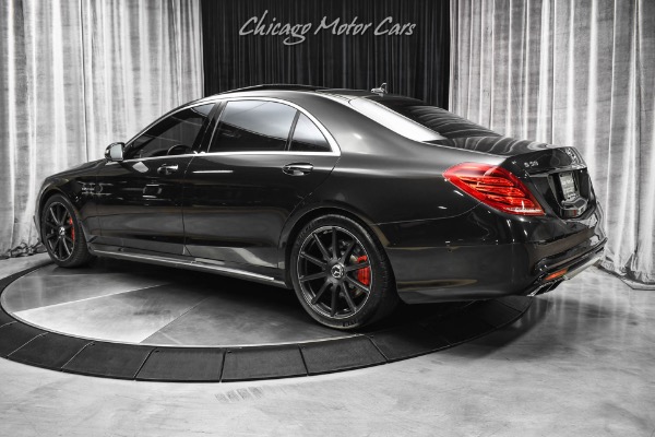 Used 2015 Mercedes-Benz S63 AMG 4 Matic Sedan MSRP $157,675+ for sale Sold at Chicago Motor Cars in West Chicago IL 60185 3